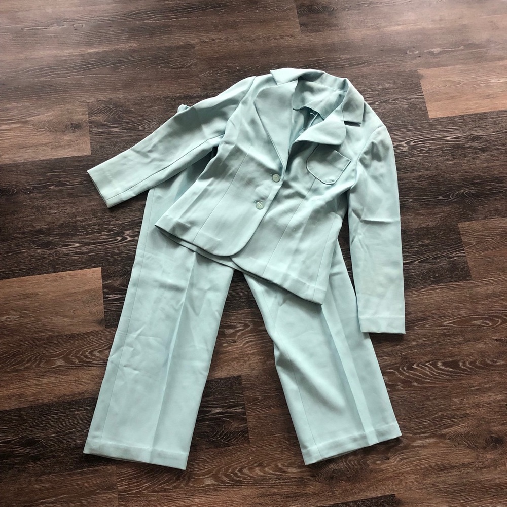 VINTAGE 60S HAND MADE TWO PIECE OUTFIT